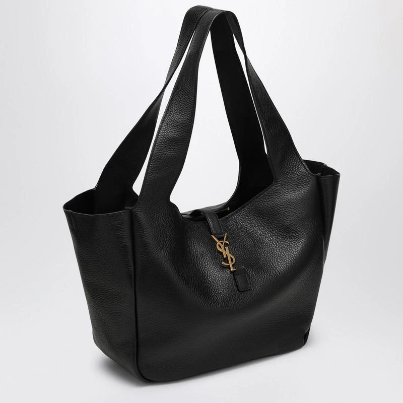 Yves Saint Laurent Bea Le 5 À 7 black leather tote bag 3