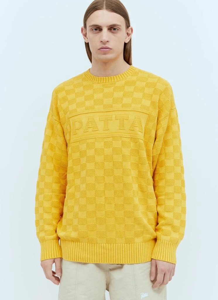 Patta Purl Ribbed Knit weater 1