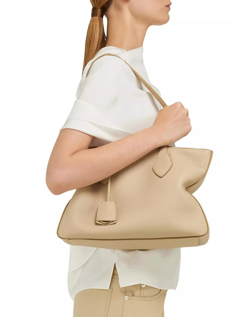 Salvatore Ferragamo Small Star Leather Tote Bag 2