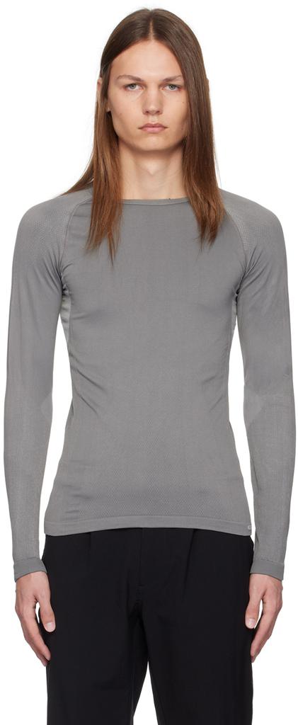 GR10K SSENSE Exclusive Gray Transport First Layer Long Sleeve T-Shirt