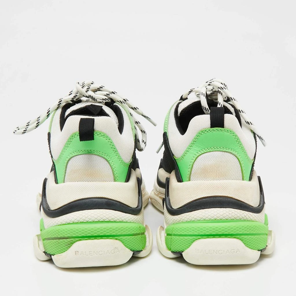 Balenciaga Balenciaga Multicolor Leather And Mesh Triple S Clear Sneakers Size 39 5