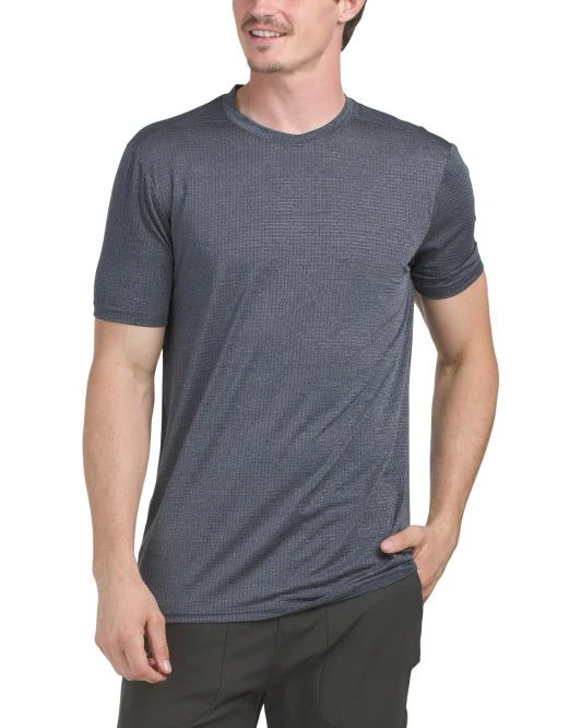 Spyder Grid Texture Active Tee 1