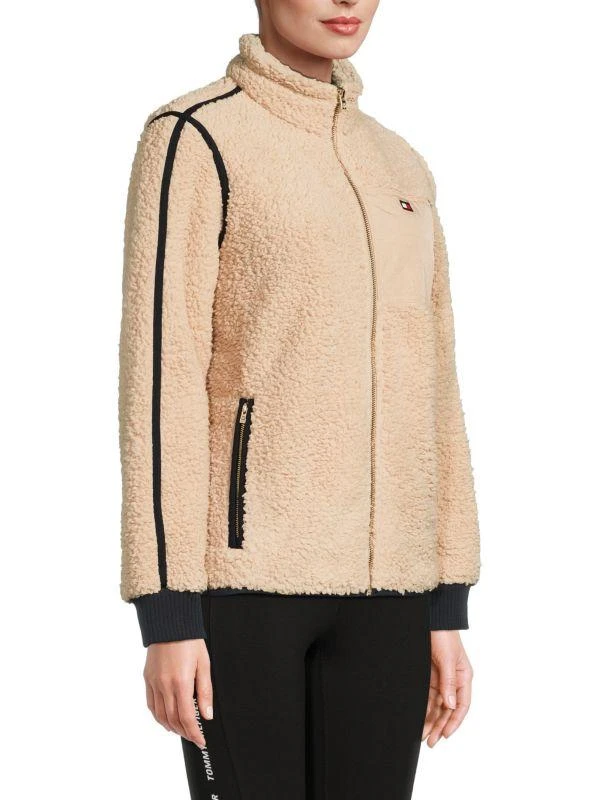 Tommy Hilfiger Faux Shearling Zip Jacket 3