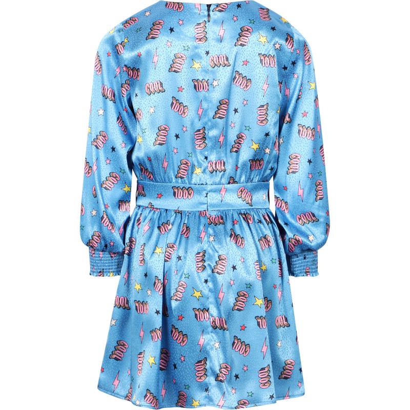 Billieblush Cool print all over dress in blue