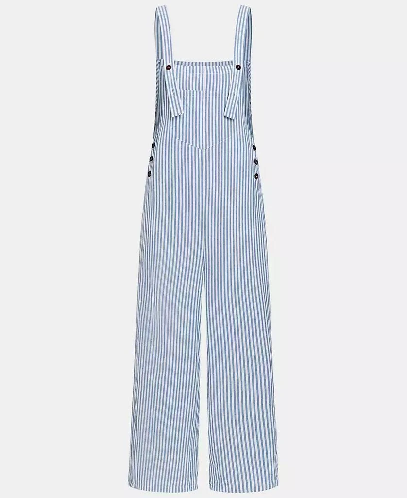 Cupshe Women's Casual Straps Button Wide Leg Jumpsuits 5