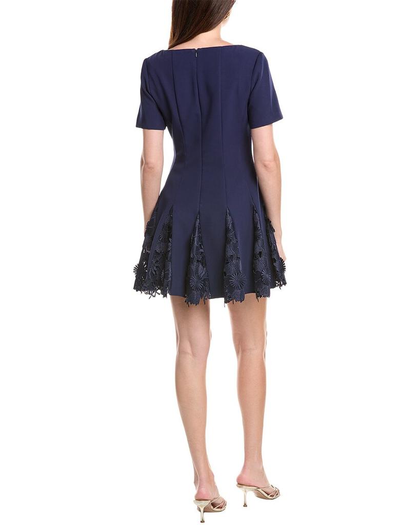 Milly Milly Joy Lace Godet Mini Dress
