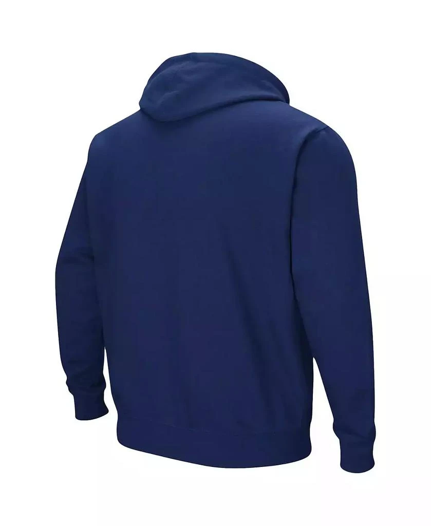 Colosseum Men's Navy Arizona Wildcats Arch Logo 3.0 Pullover Hoodie 3