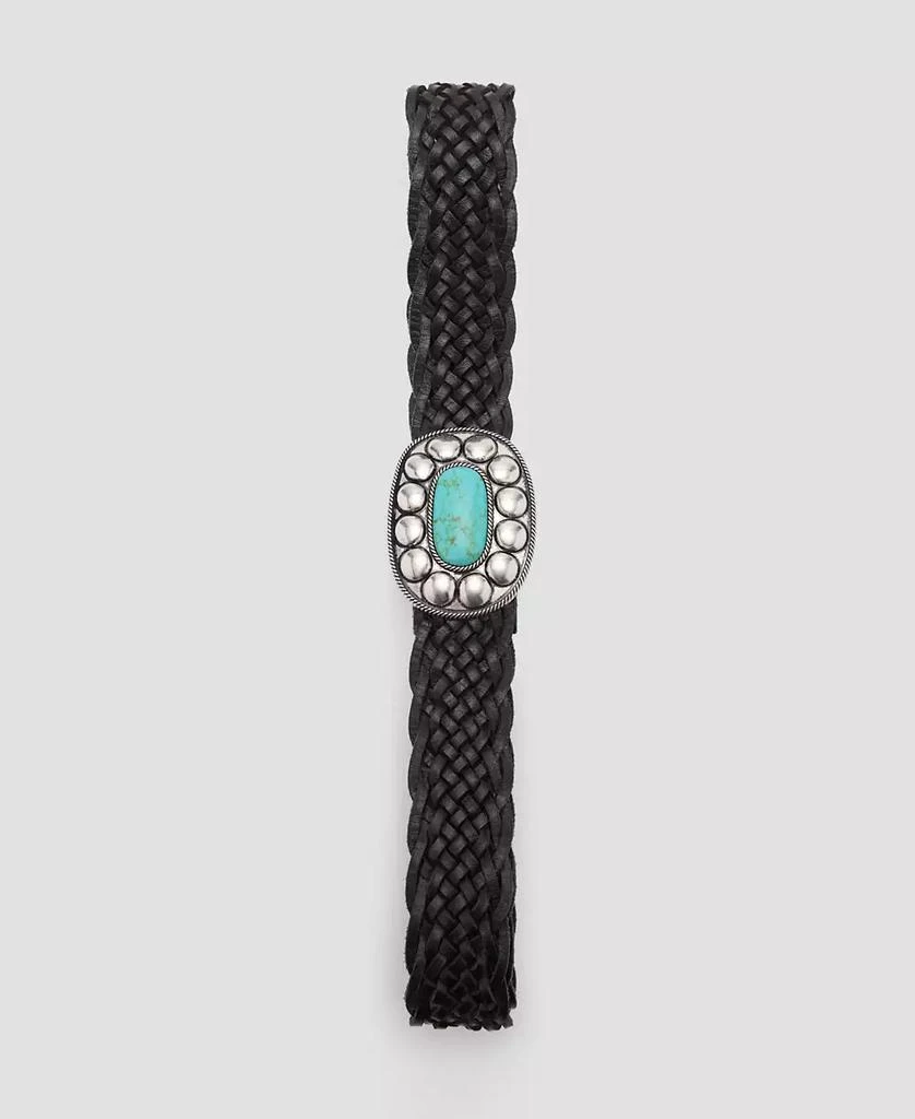 Mango Women's Buckle Leather Belt 3