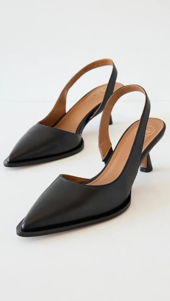ATP ATELIER Desana Black Nappa Slingbacks 4