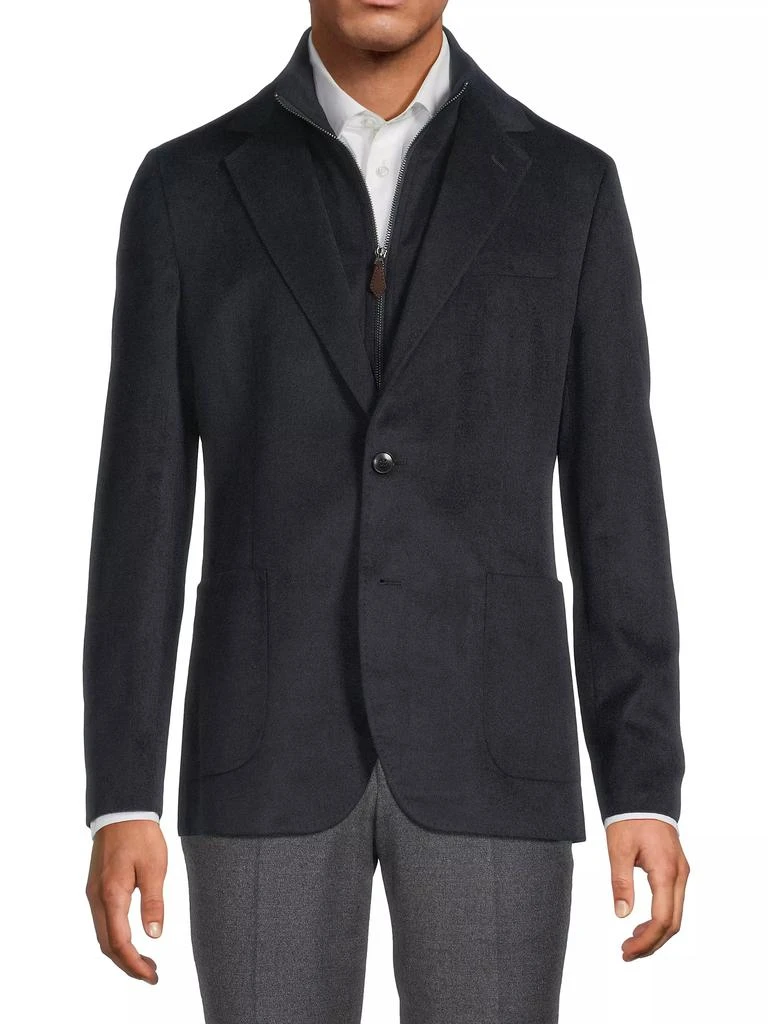 REISS Patch Faux Suede Sportcoat 3