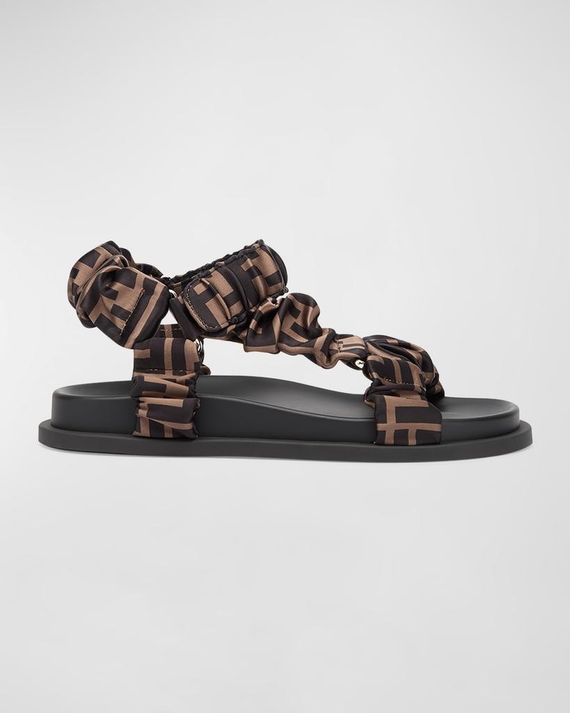 【FENDI】SLIDE TESS.RAFIA RIC.LOGO◆8R8515AUHI Fendi SLIDE TESS.RAFIA RIC.LOGO - Sandals - BeyondStyle