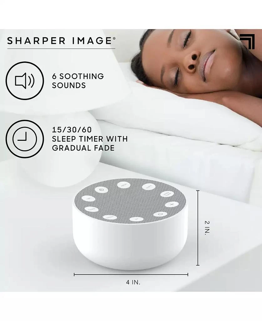 Sharper Image Sleep Therapy Sound and White Noise Machine 6