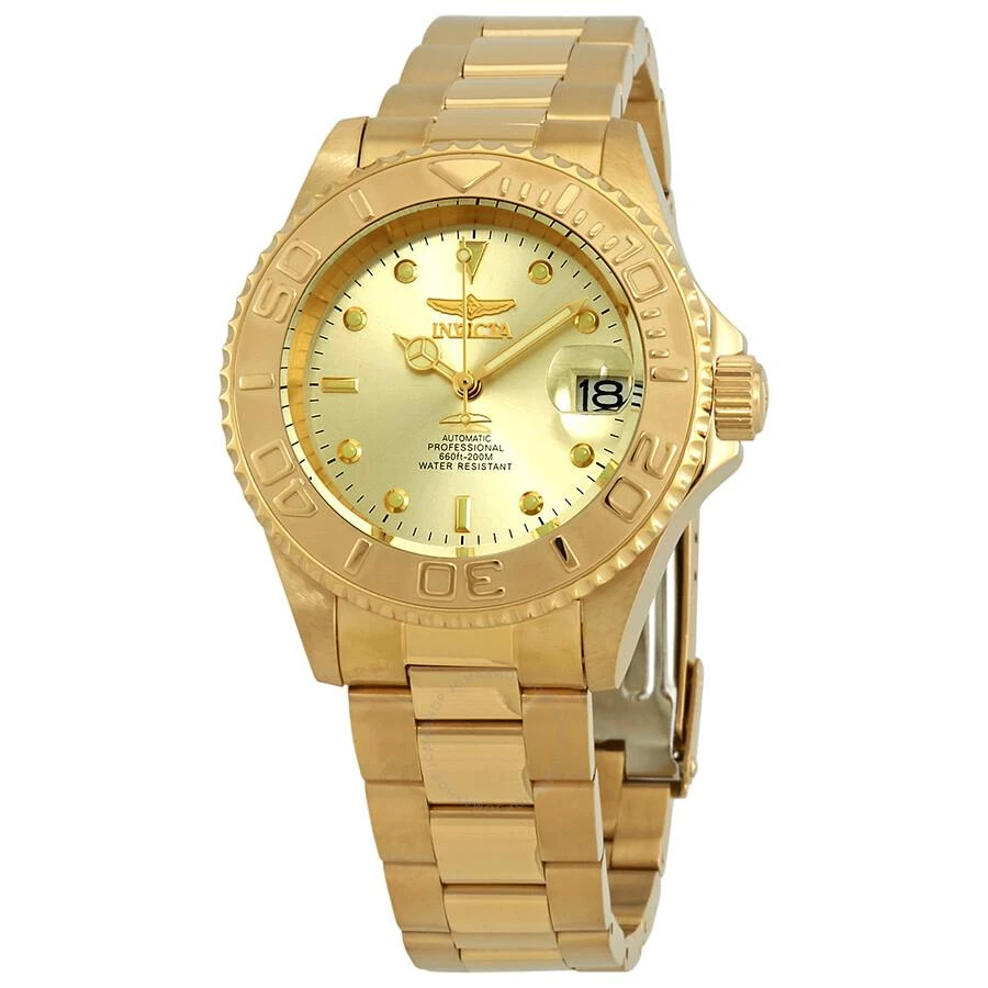 Invicta Pro Diver Automatic Gold Dial Men's Watch 9010OB 1