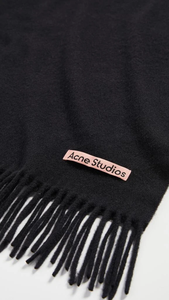 Acne Studios Oversized Fringe Wool Scarf 3