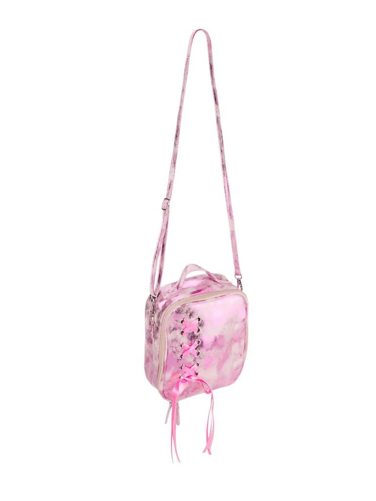 Bari Lynn Girl
s Shimmer Tie-Dye Lace-Up Backpack 
Lunchbox Set 3