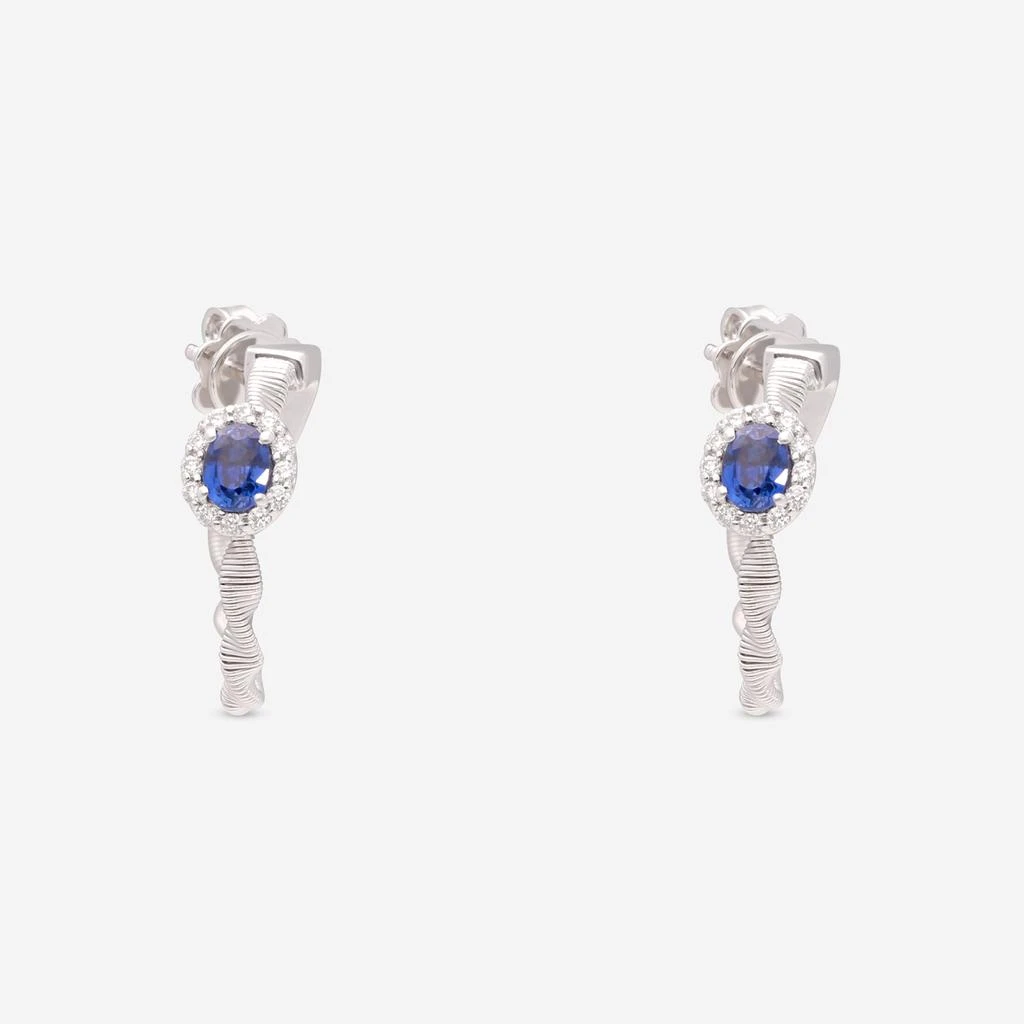 Giloro Giloro 18K White Gold Sapphire Drop Earrings 17193-43Z 1