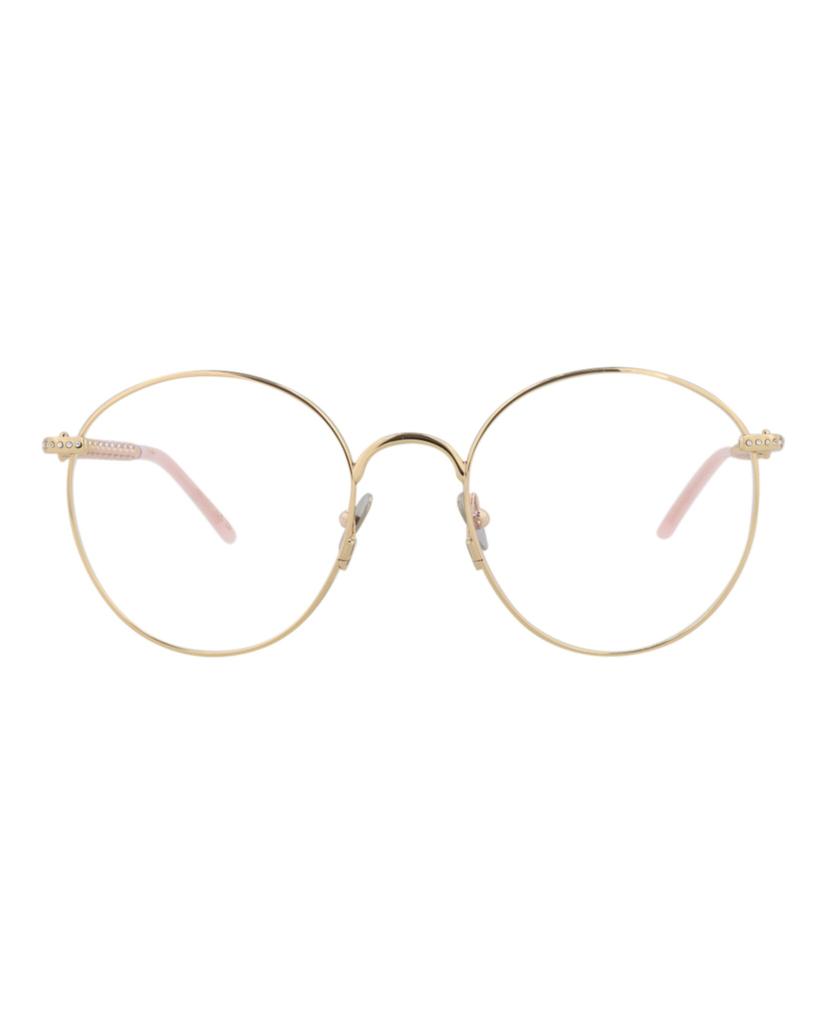 Pomellato Round-Frame Metal Optical Frames