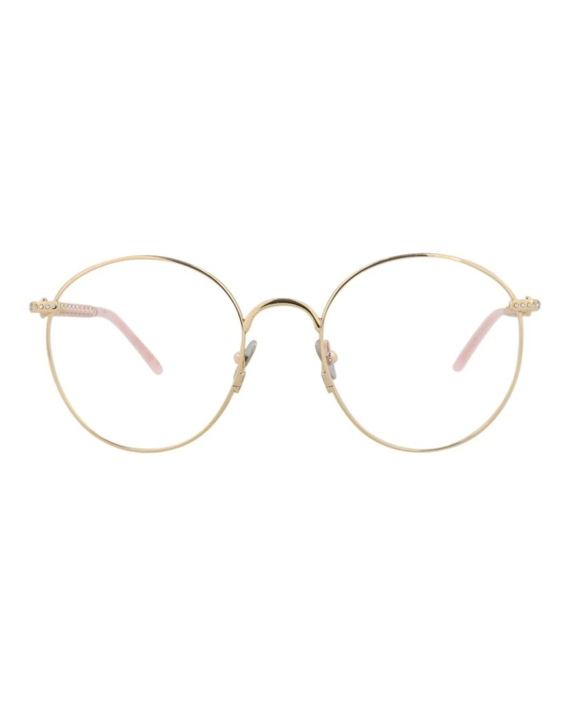 Pomellato Round-Frame Metal Optical Frames 1