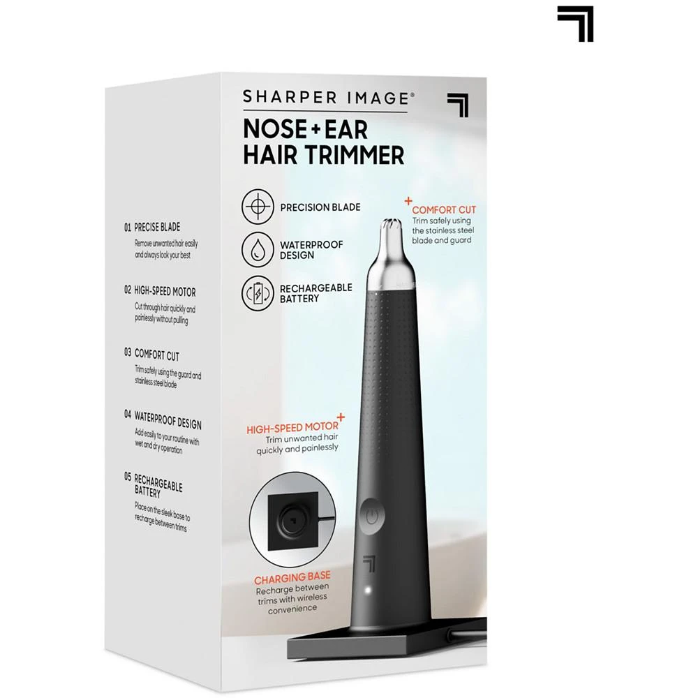 Sharper Image Cordless Water-Resistant Nose + Ear Trimmer 7