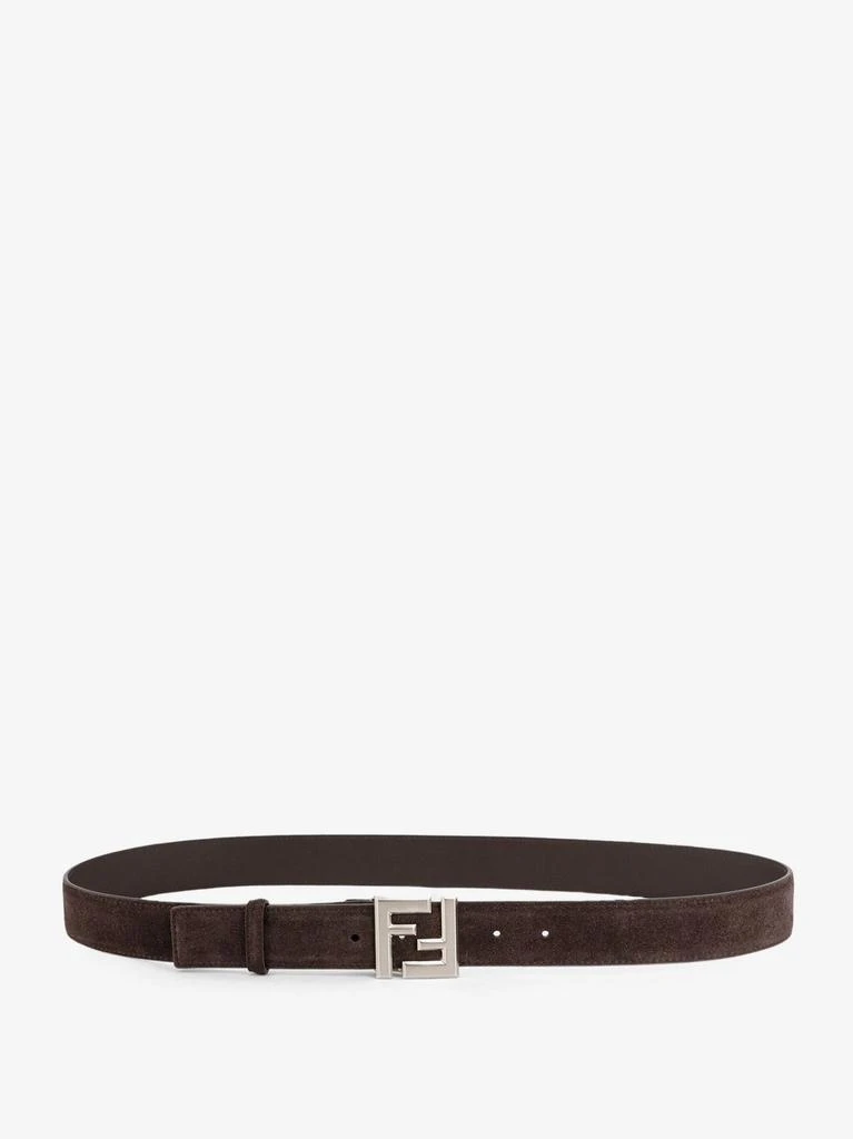 Fendi Squared FF suede belt 1