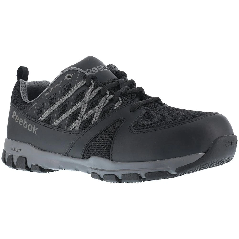 Reebok Sublite Slip Resistant Steel Toe Work Shoes 2