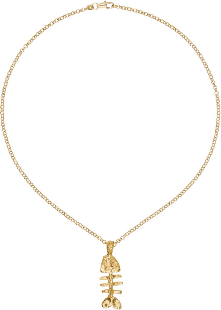 Alighieri Gold 'The Silhouette of Summer' Necklace