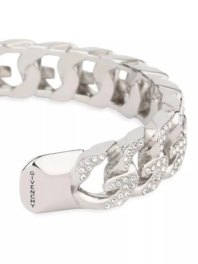 Givenchy G Chain Bracelet In Metal With Crystals 3