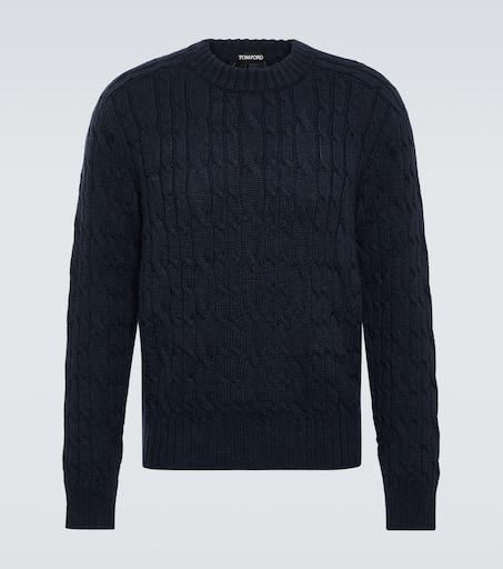 Prada Metallic knit wool-blend sweater - Sweaters - Compare