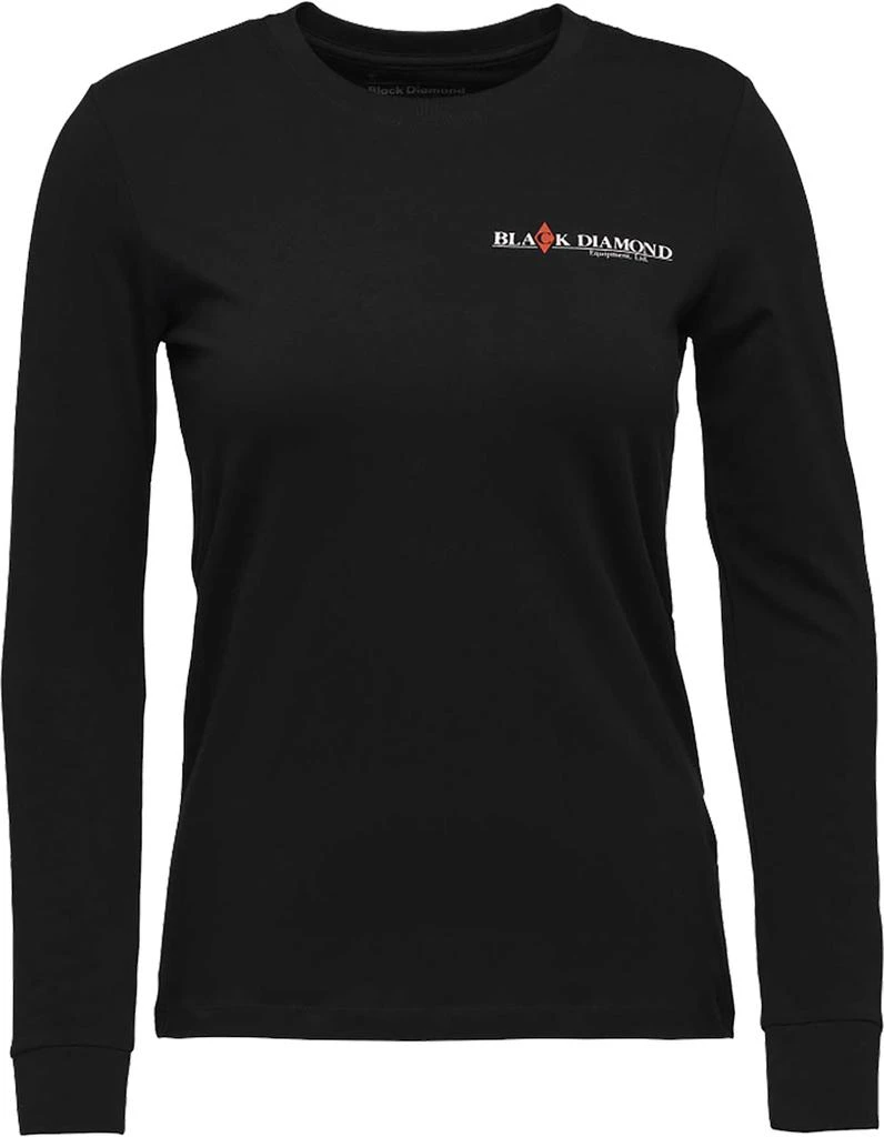 Black Diamond Heritage Wordmark Long Sleeve Tee - Women's