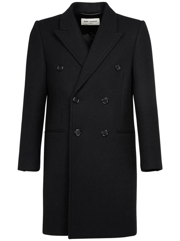 Yves Saint Laurent Diagonale 50s Wool Coat 1