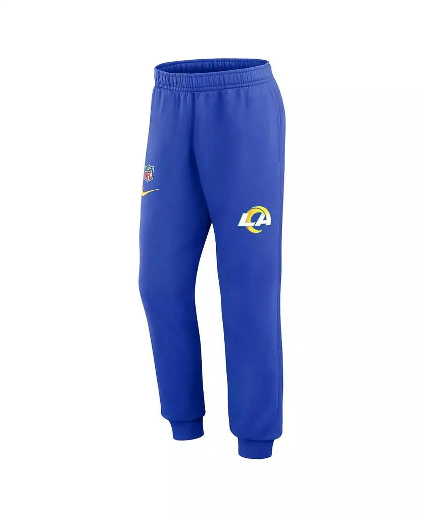 Nike Men's Royal Los Angeles Rams 2023 Sideline Club Jogger Pants 3