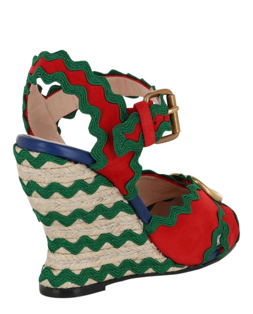 Gucci GG Wavy Colorblock Wedges 3