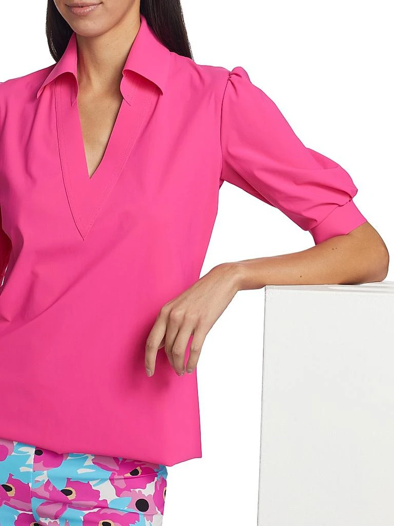 Chiara Boni Fadatess Puff-Sleeve Top 6