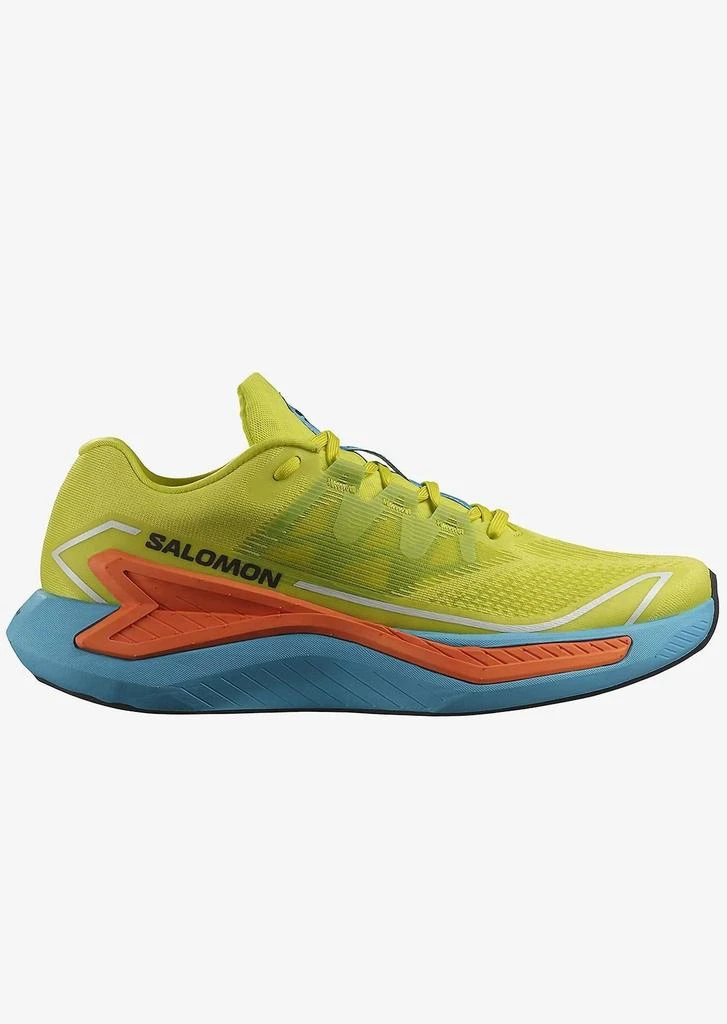 Salomon Men's Drx Bliss Running Shoes In Sulphur Spring/dragon Fire/peacock Blue 1
