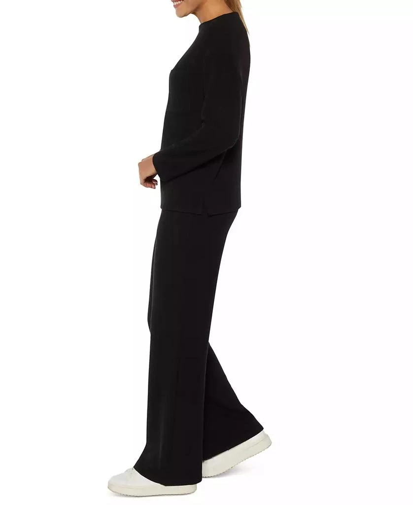 Three Dots Women's Bexley Chest-Pocket Long-Sleeve Top 2