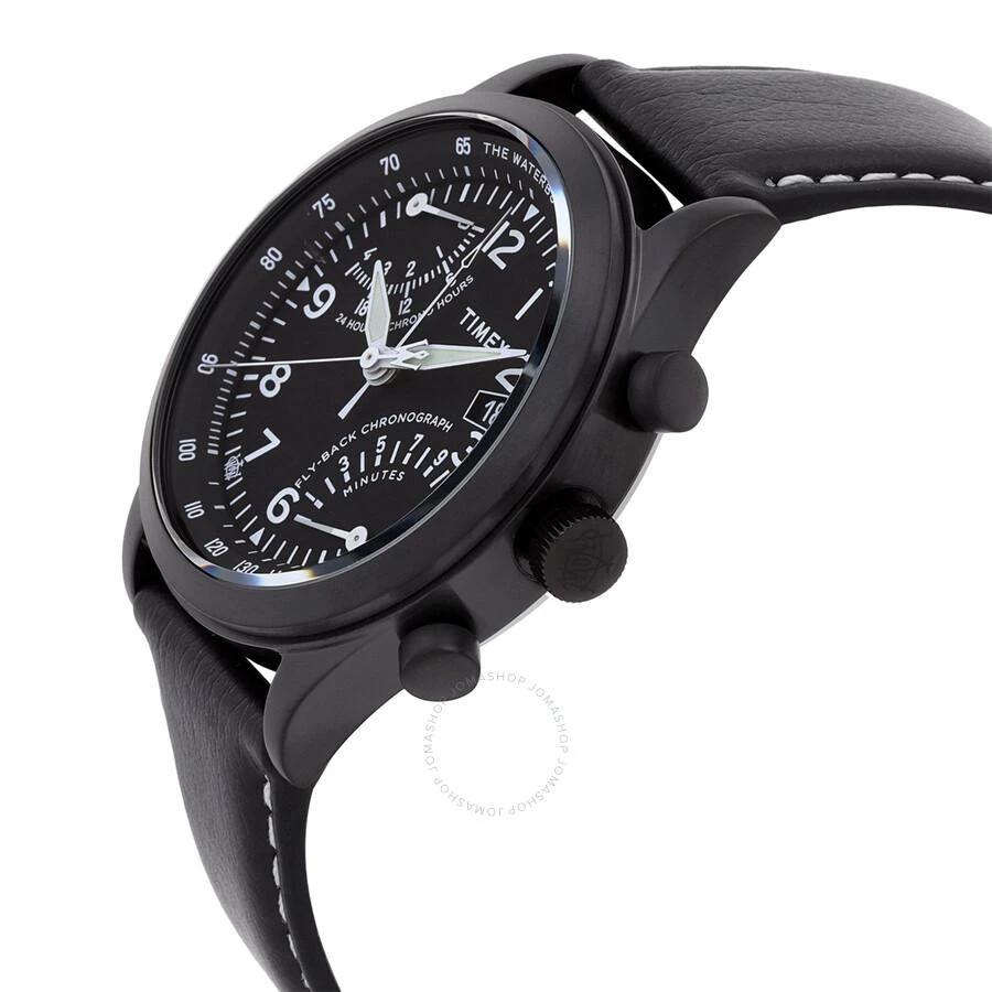 Timex Waterbury Chronograph GMT Quartz Black Dial Men's Watch TW2W48000 2