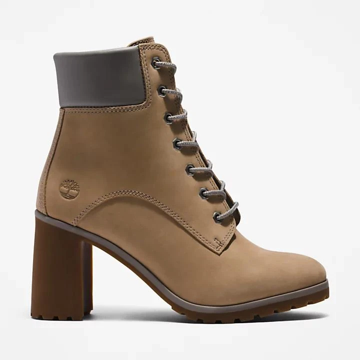 Timberland Allington Heeled 6 Inch Boot for Women in Beige 1