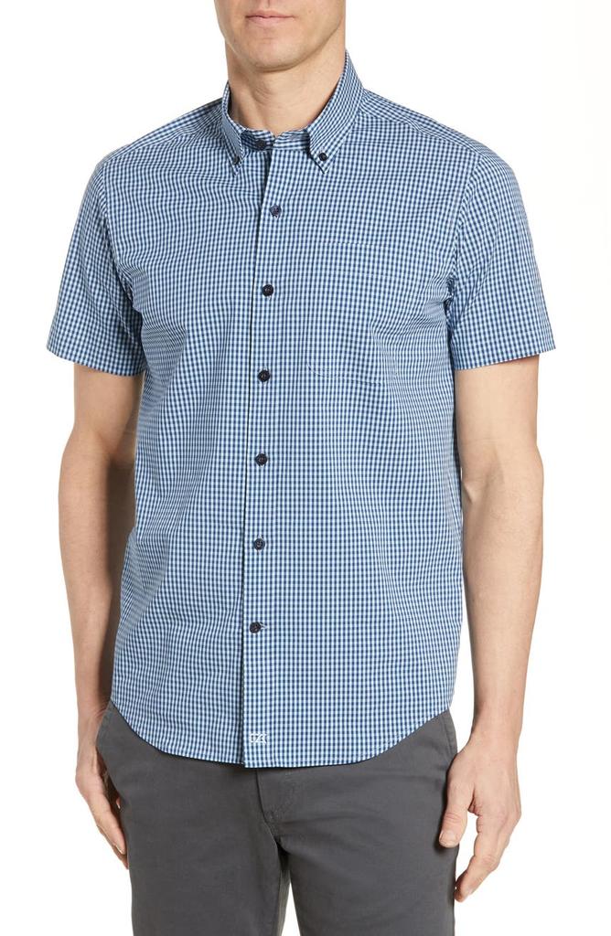 Cutter & Buck Anchor Classic Fit Gingham Shirt