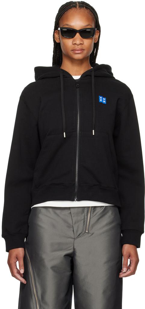 ADER error Black Significant TRS Tag Hoodie