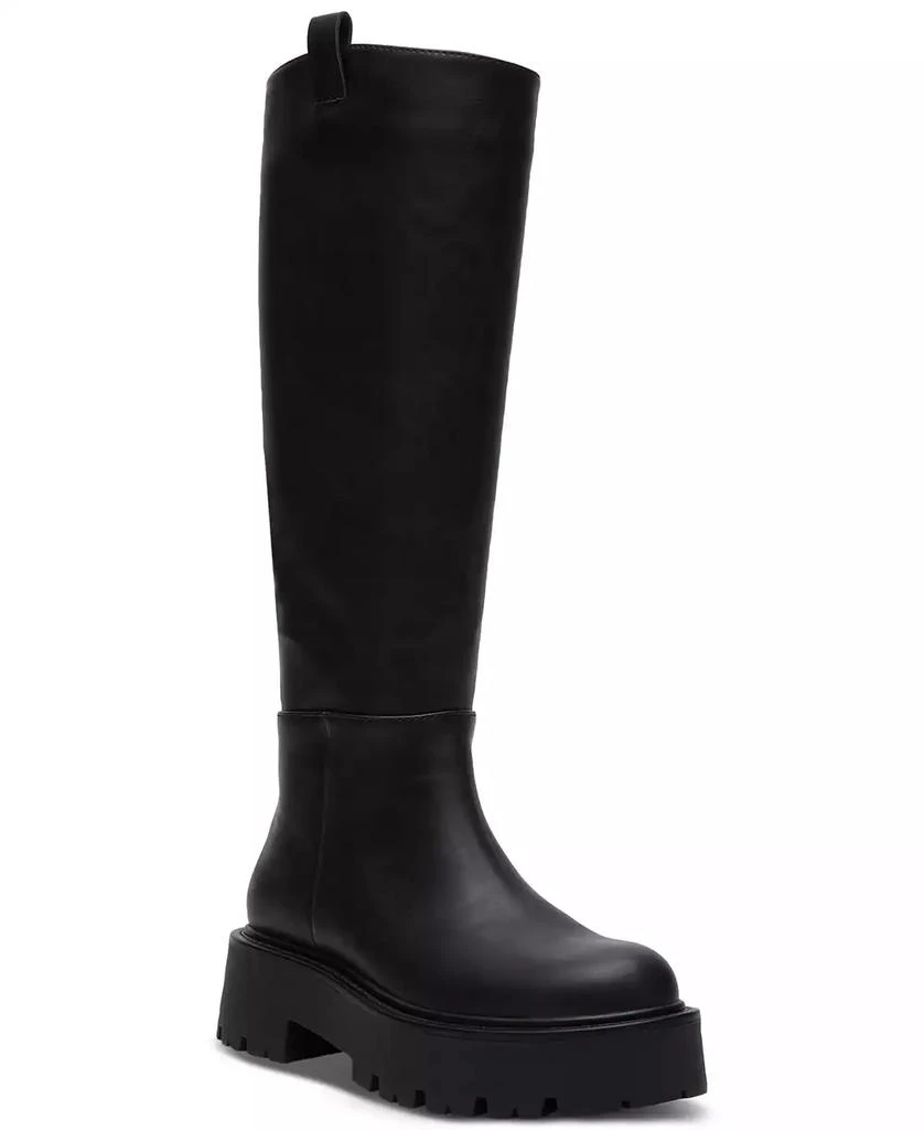 Madden Girl Crow Lug-Sole Knee High Boots 1