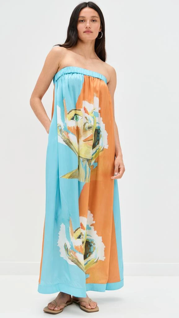 Dur Doux Kesi Strapless Maxi Dress 1