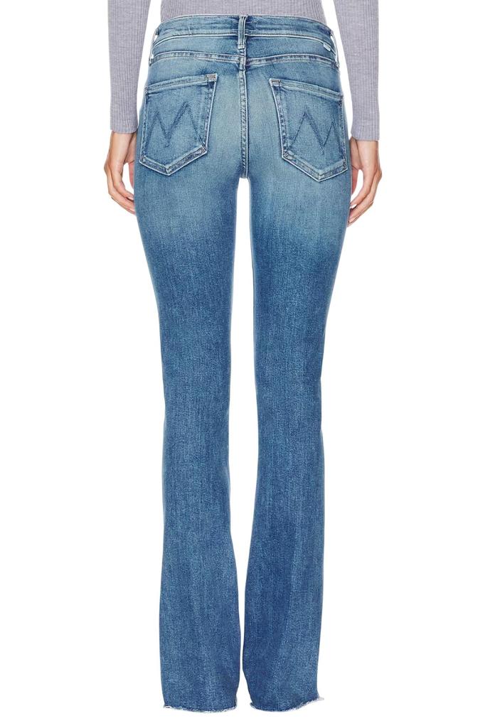 MOTHER Runway Fray Jeans In Monkey In The Middle