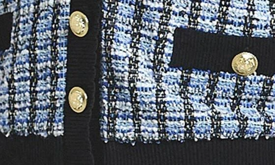 Derek Lam Metallic Tweed Knit Cardigan 4