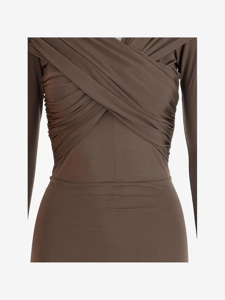 PATOU Patou Draped Midi Dress 3