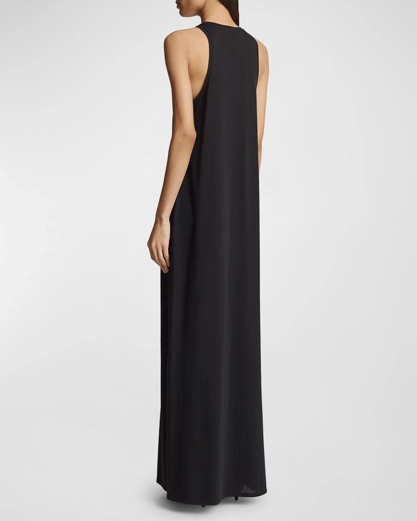 Khaite Vernetta Long Jersey Dress 3