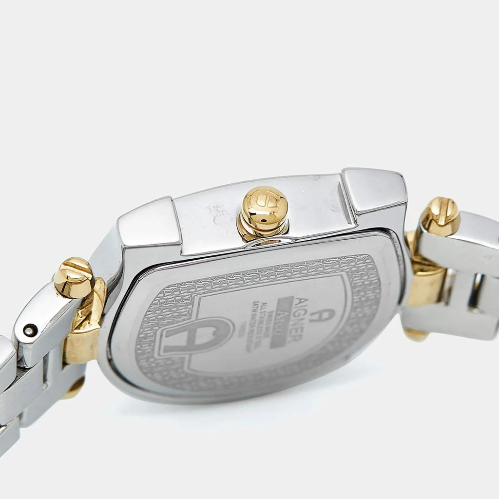Aigner Aigner Mother of Pearl Two Tone Stainless Steel Arco A34200 Women's Wristwatch 25 mm 6
