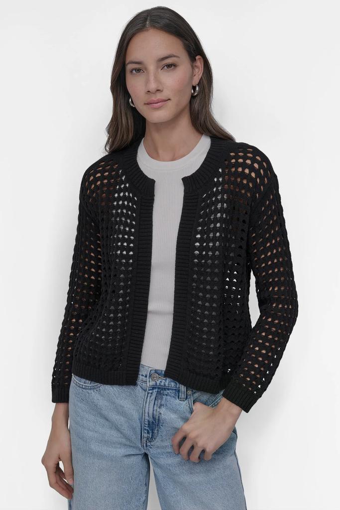 DKNY OPEN FRONT SWEATER