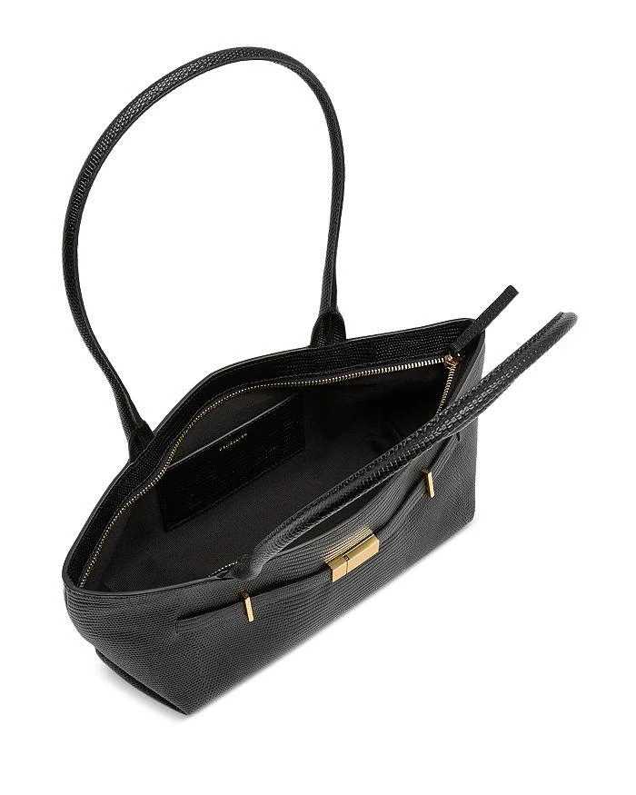 Demellier The New York Embossed Leather Shoulder Bag 3