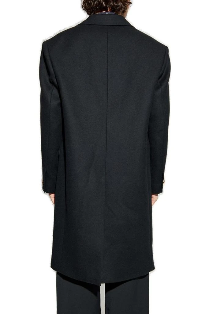 Versace Versace Single-Breasted Long Coat 3