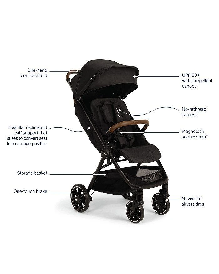 Nuna TRVL LX Stroller 
PIPA Urbn Infant Car Seat Travel System 3